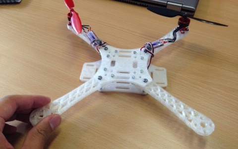3D printed Quadrotor (TEGO v2)