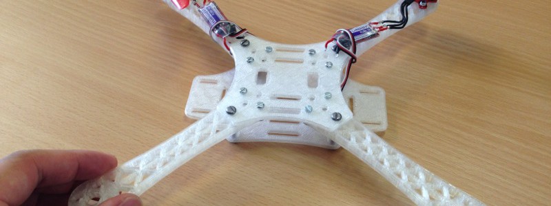 3D printed Quadrotor (TEGO v2)